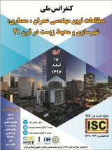 پوستر کنفرانس ملی مطالعات نوین مهندسی عمران، معماری، شهرسازی و محیط زیست در قرن ۲۱