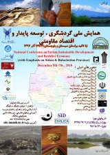 پوستر همایش ملی گردشگری، توسعه پایدار و اقتصاد مقاومتی(با تاکید بر استان سیستان و بلوچستان)