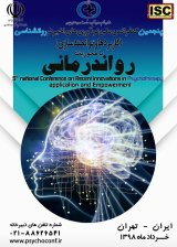 پوستر پنجمین کنفرانس ملی نوآوری های اخیر در روانشناسی،کاربردها و توانمندسازی با محوریت رواندرمانی