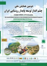 پوستر دومین همایش ملی چشم انداز توسعه پایدار روستایی ایران