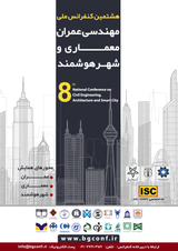 پوستر هشتمین کنفرانس ملی مهندسی عمران، معماری و شهر هوشمند