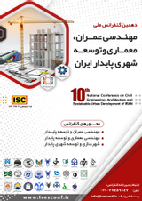 پوستر دهمین کنفرانس ملی مهندسی عمران، معماری و توسعه شهری پایدار ایران