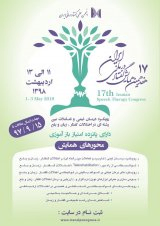 پوستر هفدهمین همایش گفتار درمانی ایران
