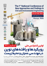 پوستر اولین کنفرانس ملی رویکردهای نوین در مهندسی عمران و محیط زیست