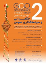 پوستر دومین کنفرانس حکمرانی و سیاستگذاری عمومی