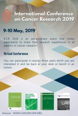 پوستر همایش بین المللی تحقیقات سرطان 2019