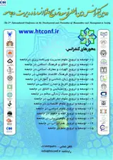 پوستر دومین کنفرانس بین المللی توسعه و ترویج علوم انسانی در جامعه