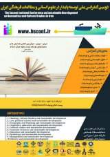پوستر دومین کنفرانس ملی توسعه پایدار در علوم انسانی و مطالعات فرهنگی ایران