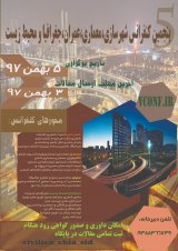 پوستر پنجمین کنفرانس ملی شهرسازی ،معماری ،عمران و محیط زیست