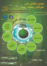پوستر سومین  همایش ملی جغرافیا و محیط زیست