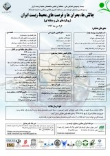 پوستر بیست و سومین همایش ملی منطقه ای:چالش ها،بحران ها و فرصت های محیط زیست ایران
