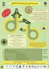 پوستر دومین همایش ملی فرهنگ دانشگاهی